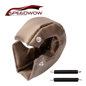 SPEEDWOW T4 Titanium Turbo Blanket Heat Shield Turbocharger Cover Glass Fiber Turbo Heat Shield For T4 GT40 GT42 GT55 T6 T66
SPEEDWOW T4 Titanium Turbo Blanket Heat Shield Turbocharger Cover Glass Fiber Turbo Heat Shield For T4 GT40 GT42 GT55 T6 T66