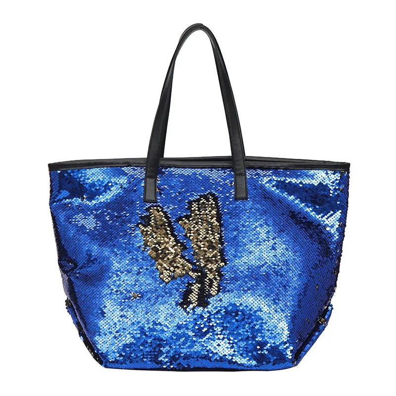 JINQIAOER Portable sequins simple shoulder bag personality colorful sequins tote bag big Women Shoulder Bag Handbag High Quality
JINQIAOER Portable sequins simple shoulder bag personality colorful sequins tote bag big Women Shoulder Bag Handbag High Quality