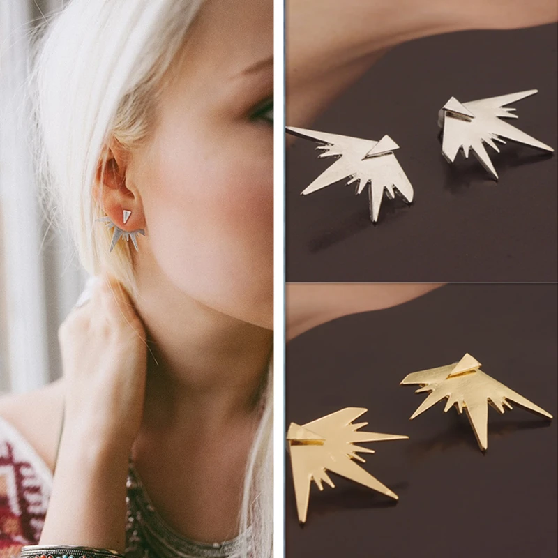New Arrival 2019 Trendy Women Fashion Elegant European Style Earrings Punk Geometric Elements Triangle Hot Sales Earrings
New Arrival 2019 Trendy Women Fashion Elegant European Style Earrings Punk Geometric Elements Triangle Hot Sales Earrings