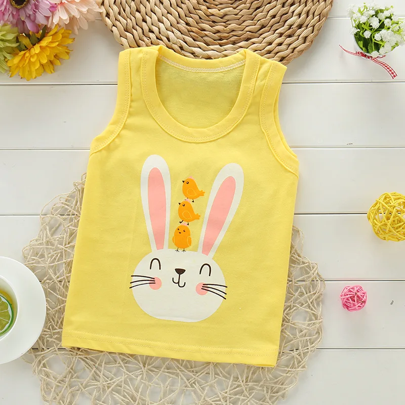 2020 new summer baby boys t-shirts cotton kids clothes t shirt cartoon rabbit baby girl sleeveless tshirt unicom girls tops
2020 new summer baby boys t-shirts cotton kids clothes t shirt cartoon rabbit baby girl sleeveless tshirt unicom girls tops
