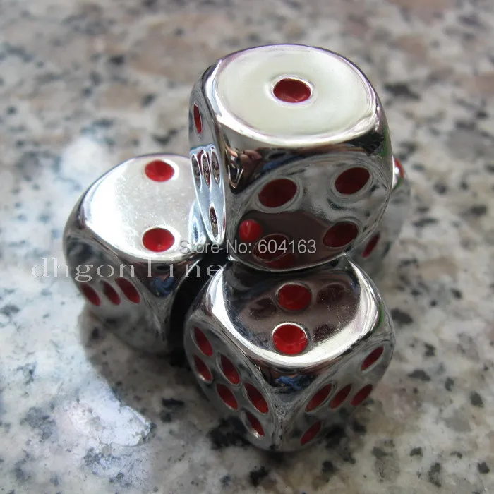 10 PCS 6 Sided 16mm Plating Dice D6 RPG D&D D20 Game bag set Nickle
10 PCS 6 Sided 16mm Plating Dice D6 RPG D&D D20 Game bag set Nickle