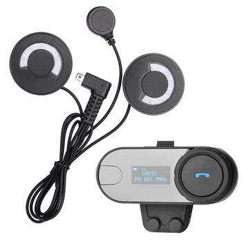 FreedConn TCOM-SC Interphone Bluetooth Motorcycle Helmet Intercom Headset LCD Screen Helmet Headset with FM Radio+Soft Earphone
FreedConn TCOM-SC Interphone Bluetooth Motorcycle Helmet Intercom Headset LCD Screen Helmet Headset with FM Radio+Soft Earphone