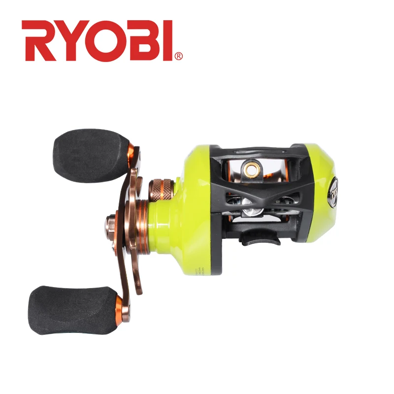 100% оригинальная катушка RYOBI AQUILA (z) Рыболовная baitcasing Reel правая и левая рука 8 + 1BB