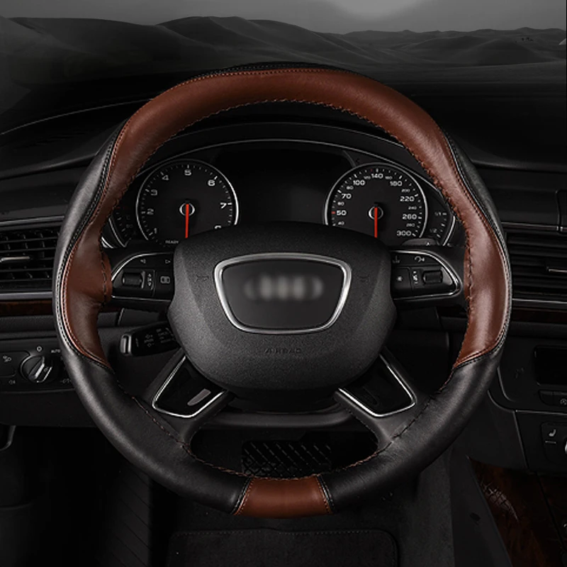 Sewing braiding cover on steering wheel of Leather of steering set tecnologia for bmw audi seat leon lada prior vesta kia rio 3
Sewing braiding cover on steering wheel of Leather of steering set tecnologia for bmw audi seat leon lada prior vesta kia rio 3