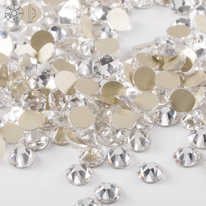 New Faced (8 big + 8 small) ss20 and ss30 Size Crystal/White/Tranparent Nail Art Glue On Non-hotfix Rhinestone
New Faced (8 big + 8 small) ss20 and ss30 Size Crystal/White/Tranparent Nail Art Glue On Non-hotfix Rhinestone