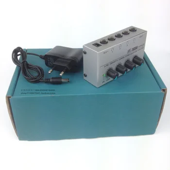 HA400 Headphone Amplifier Ultra-compact 4 Channels ha400 Mini Audio Stereo Headphone Amplifier + Power Adapter
HA400 Headphone Amplifier Ultra-compact 4 Channels ha400 Mini Audio Stereo Headphone Amplifier + Power Adapter
