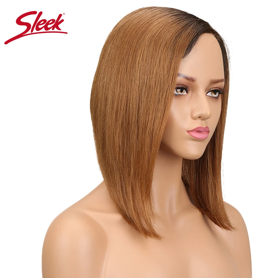 Sleek Remy Straight Human Hair Wigs Non Lace Bob Wig Side Part Wigs Brazilian Hair TT1B/30 Hair Extension 
Sleek Remy Straight Human Hair Wigs Non Lace Bob Wig Side Part Wigs Brazilian Hair TT1B/30 Hair Extension
