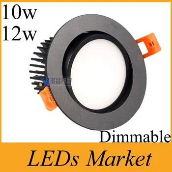 New Dimmable Led Downlight 10w 12w Cob Led Recessed Ceiling spot light lamp for home Warm Cold White AC85-265V or 12V UL CE
New Dimmable Led Downlight 10w 12w Cob Led Recessed Ceiling spot light lamp for home Warm Cold White AC85-265V or 12V UL CE