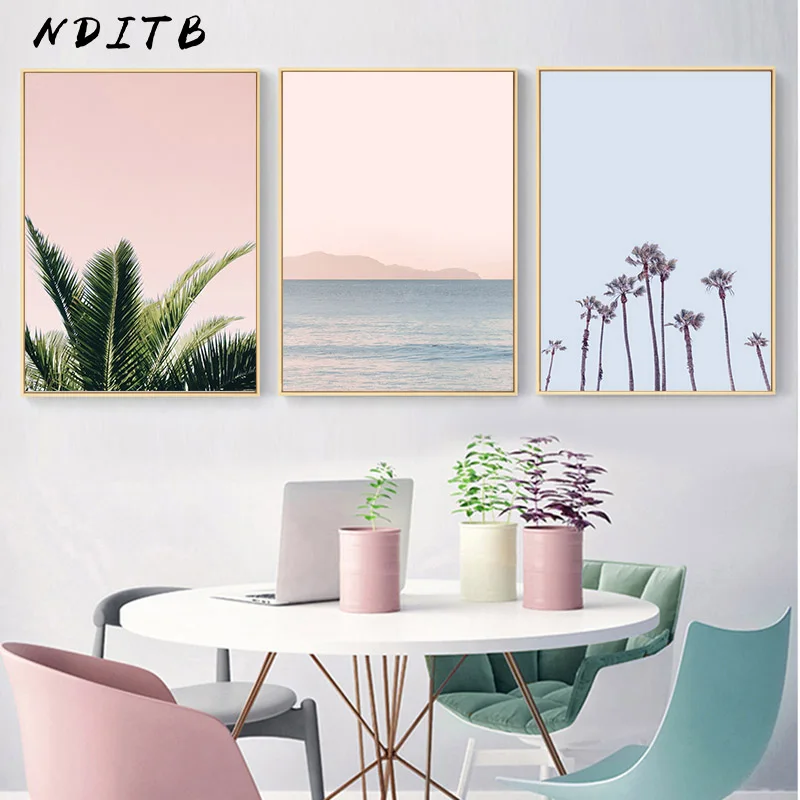 Ocean Palm Tree Canvas Poster Nordic Landscape Print Modern Wall Art Painting Nature Decorative Picture Scandinavian Home Decor
Ocean Palm Tree Canvas Poster Nordic Landscape Print Modern Wall Art Painting Nature Decorative Picture Scandinavian Home Decor