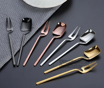 Spoon and fork ,304 Stainless steel coffee spoon Fruit fork Ice-cream spoon Stirring spoons 100pcs=50 set
Spoon and fork ,304 Stainless steel coffee spoon Fruit fork Ice-cream spoon Stirring spoons 100pcs=50 set