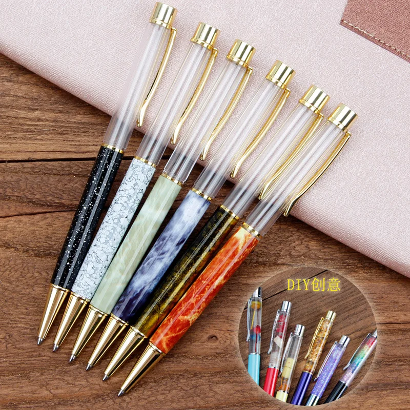 Creative DIY Hand Made Crystal Color Ballpoint Pen Empty Pen Metal High Grade Birthday Gifts Kids Teachers Gifts S19002
Creative DIY Hand Made Crystal Color Ballpoint Pen Empty Pen Metal High Grade Birthday Gifts Kids Teachers Gifts S19002