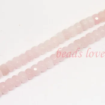 1Strand 16"(78pcs)Natural stone "Pink Crystal"Faceted Rondelle Beads 8mm*5mm (w03061)
1Strand 16"(78pcs)Natural stone "Pink Crystal"Faceted Rondelle Beads 8mm*5mm (w03061)