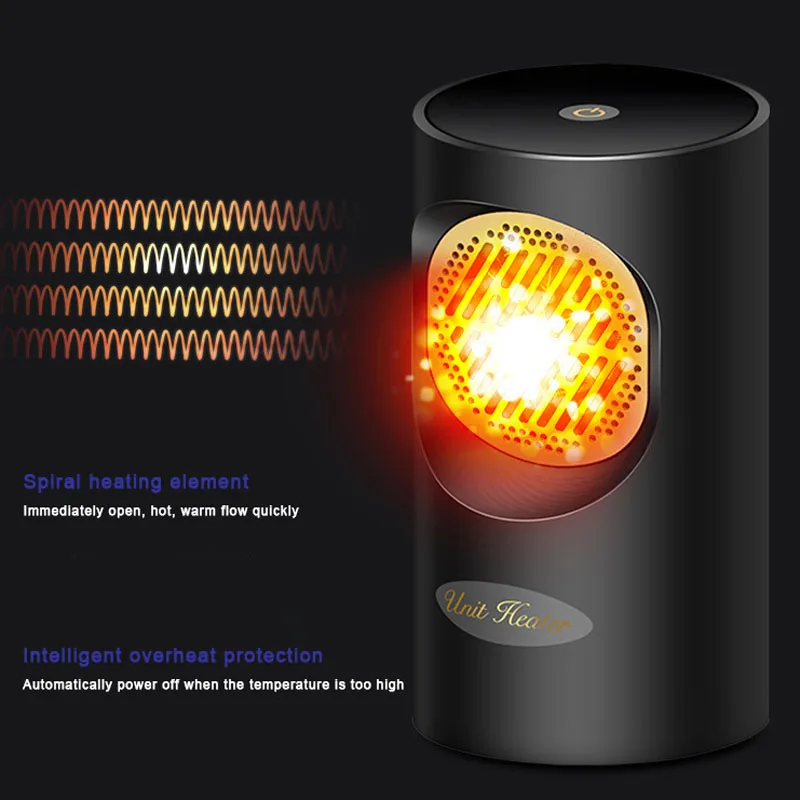 Electric Mini Fan Heater Fan cooler warmer Hand Touch Radiator Warmer Heater electric Machine Winter 220V 400W Heating Warmer
Electric Mini Fan Heater Fan cooler warmer Hand Touch Radiator Warmer Heater electric Machine Winter 220V 400W Heating Warmer