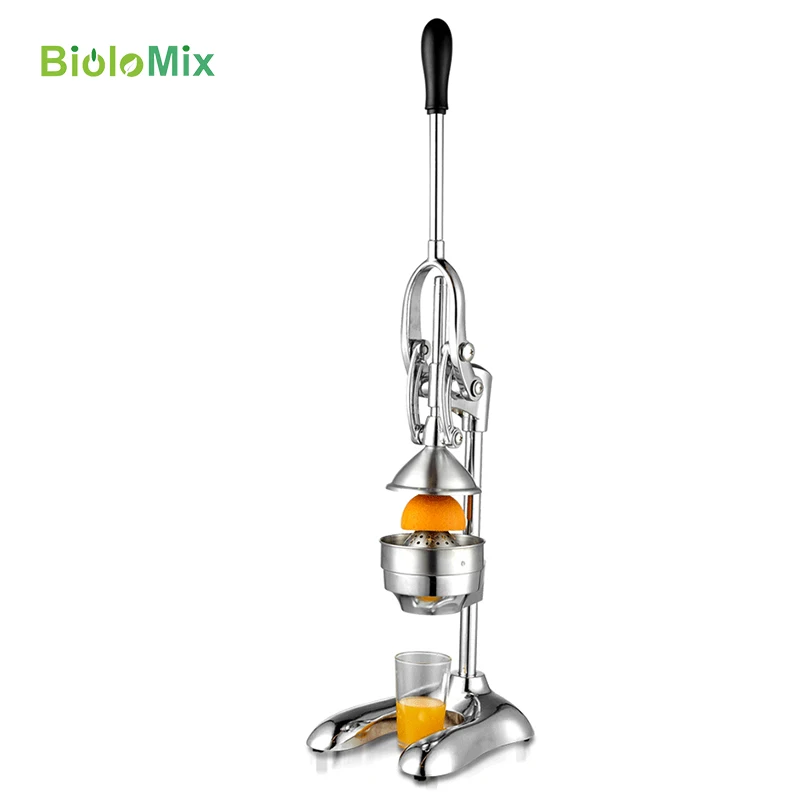 Stainless Steel manual hand press juicer squeezer citrus lemon orange  pomegranate fruit juice extractor commercial or household-2