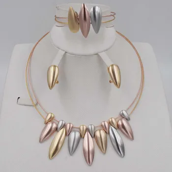 Top Quality jewelry Set For Women african jewelry sets dubai gold color bead jewelry wedding earring necklace set
Top Quality jewelry Set For Women african jewelry sets dubai gold color bead jewelry wedding earring necklace set