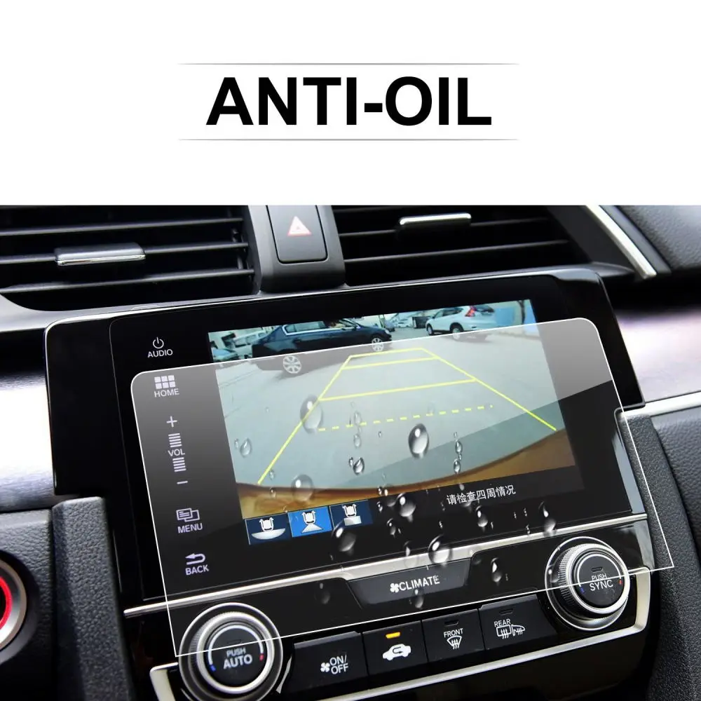 Premium Car GPS Screen Display Protector Accessories Tempered Glasses Film for Civic 10th Generation Premium Car GPS Screen Display Protector Accessories Tempered Glasses Film for Civic 10th Generation