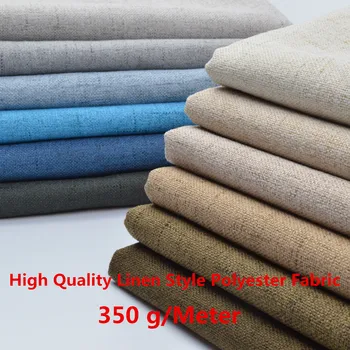 High Quality Linen Style Polyester Fabric Craft Cushion Table Sofa Curtain Upholstery Fabric Composite Flannelette Back 350g /M
High Quality Linen Style Polyester Fabric Craft Cushion Table Sofa Curtain Upholstery Fabric Composite Flannelette Back 350g /M