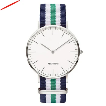 Fashion Men Women Unisex montre femme Nylon Fabric watch Sport thin wrist Canvas Quartz Dress wrist watches for men women
Fashion Men Women Unisex montre femme Nylon Fabric watch Sport thin wrist Canvas Quartz Dress wrist watches for men women