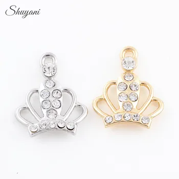 20*25mm Crystal Mix Color Crown Charms Pendant for Jewelry Making Handmade Craft Accessories
20*25mm Crystal Mix Color Crown Charms Pendant for Jewelry Making Handmade Craft Accessories