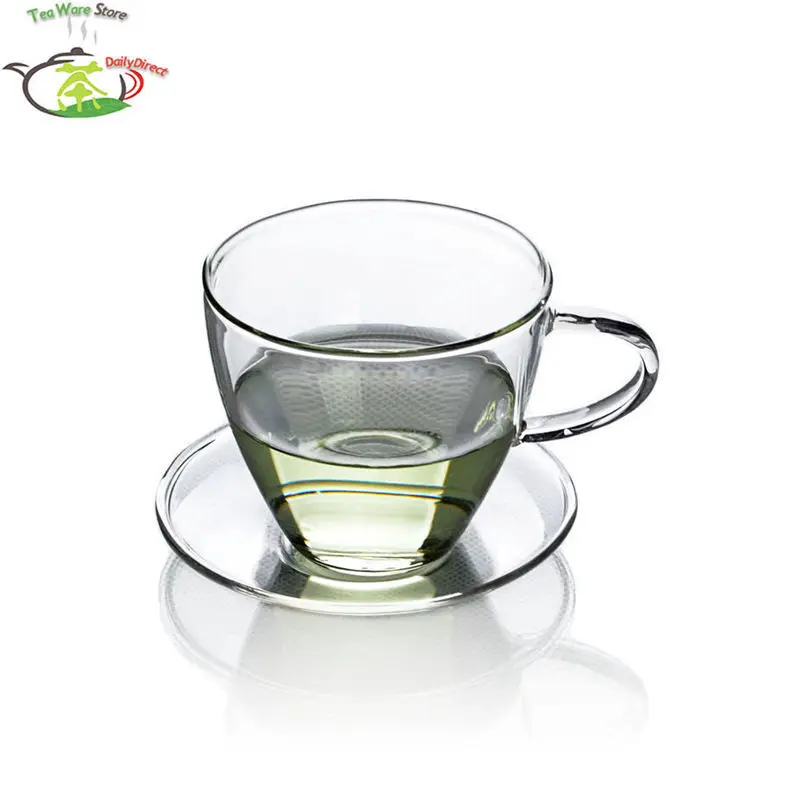 4 Set of New Handmade cup 140ml Heat Resistant Clear Mini Kungfu Tea Coffee Cup + Saucer 90mm made in China
4 Set of New Handmade cup 140ml Heat Resistant Clear Mini Kungfu Tea Coffee Cup + Saucer 90mm made in China