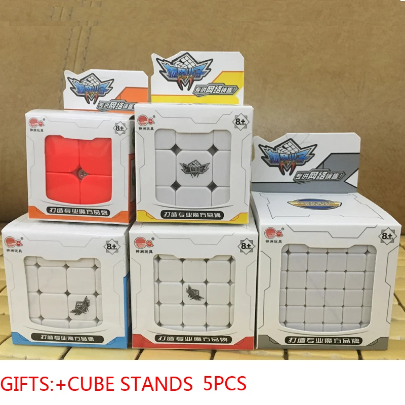 5Pcs Brand Cyclone Boys 2x2x2 3x3x3 4x4x4 5x5x5 6x6x6 Professional Speed Magic Puzzle Cubes Educational Toys For Kids Children
5Pcs Brand Cyclone Boys 2x2x2 3x3x3 4x4x4 5x5x5 6x6x6 Professional Speed Magic Puzzle Cubes Educational Toys For Kids Children