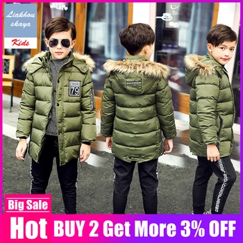 2019 New Winter Jacket For Boys Children's Down Jacket Keep Warm Kids Autumn Winter Coat Middle Thicker Cotton Jacket For 4-16Y
2019 New Winter Jacket For Boys Children's Down Jacket Keep Warm Kids Autumn Winter Coat Middle Thicker Cotton Jacket For 4-16Y