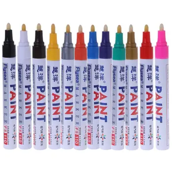 New 1 Pc Universal White Auto Car Motorcycle Whatproof Permanent Tyre Tire Tread Rubber Paint Marker Pen Car Accessories
New 1 Pc Universal White Auto Car Motorcycle Whatproof Permanent Tyre Tire Tread Rubber Paint Marker Pen Car Accessories