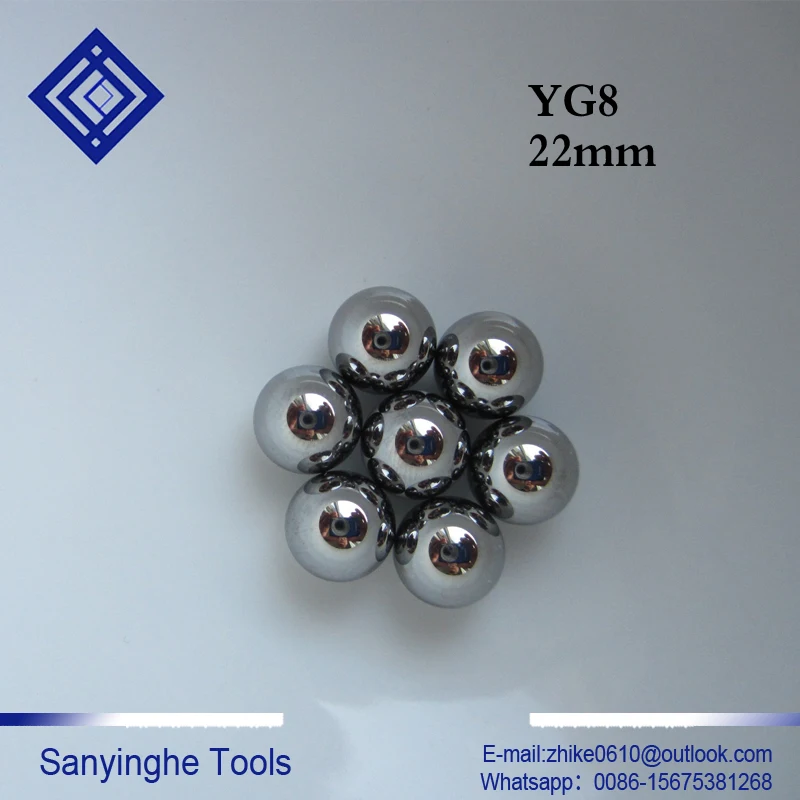 YG8 22mm (1PCS/lots) alloy balls carbide ball Tungsten steel ball for insert bearing instrument
YG8 22mm (1PCS/lots) alloy balls carbide ball Tungsten steel ball for insert bearing instrument