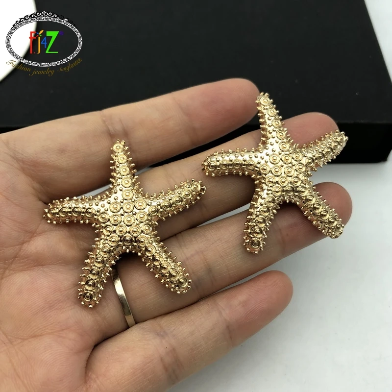 F.J4Z Designer Fashion Seafish Earrings Women Vintage Enamel Big Sea Stars Stud Earrings Animal Earrings Jewelry Dropship
F.J4Z Designer Fashion Seafish Earrings Women Vintage Enamel Big Sea Stars Stud Earrings Animal Earrings Jewelry Dropship