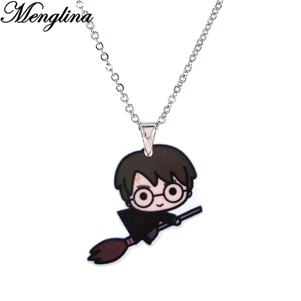 Menglina Cartoon Movie Character Cute Magic Boy Acrylic Necklaces & Pendants Plastic Pendant Charm For Little Girl Jewelry Gifts
Menglina Cartoon Movie Character Cute Magic Boy Acrylic Necklaces & Pendants Plastic Pendant Charm For Little Girl Jewelry Gifts