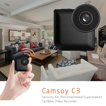best selling dropshipping Camsoy C3 IP Mini Camera WiFi Wireless P2P Remote Control Night Vision Camcorder for wearable devices
best selling dropshipping Camsoy C3 IP Mini Camera WiFi Wireless P2P Remote Control Night Vision Camcorder for wearable devices