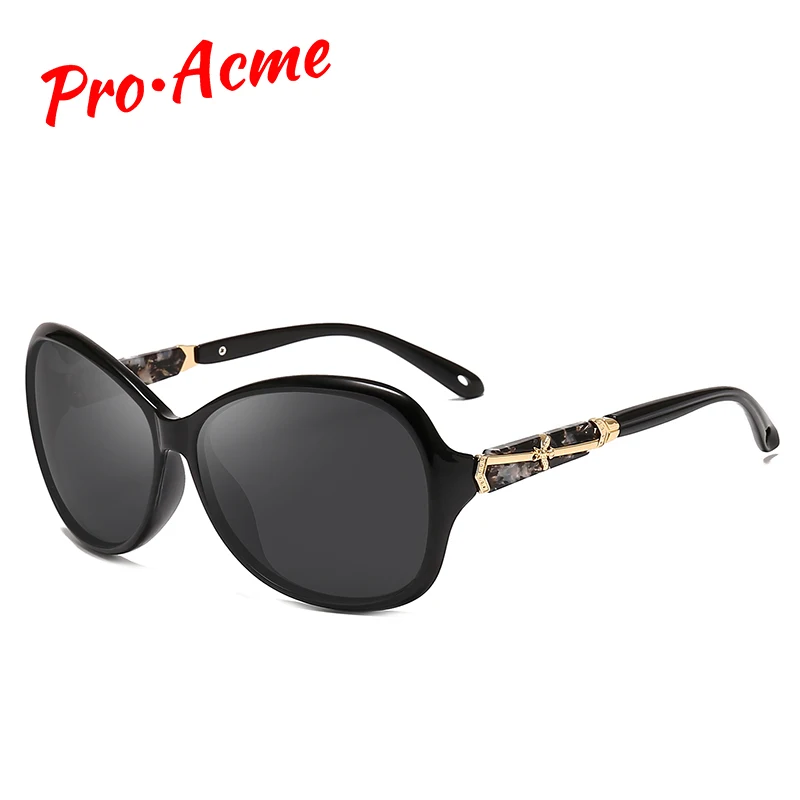 Pro Acme Luxury Design Sunglasses Women Polarized Large Frame Ladies Sun Glasses Shades For Women gafas de sol muje PB1215
Pro Acme Luxury Design Sunglasses Women Polarized Large Frame Ladies Sun Glasses Shades For Women gafas de sol muje PB1215