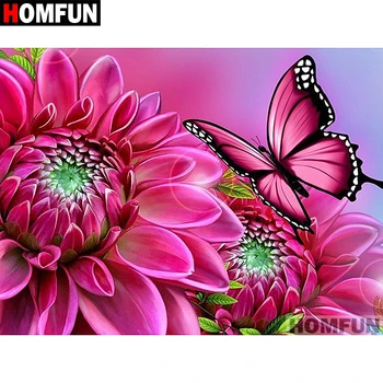 HOMFUN Full Square/Round Drill 5D DIY Diamond Painting "Butterfly flower" Embroidery Cross Stitch 5D Home Decor Gift A07075
HOMFUN Full Square/Round Drill 5D DIY Diamond Painting "Butterfly flower" Embroidery Cross Stitch 5D Home Decor Gift A07075