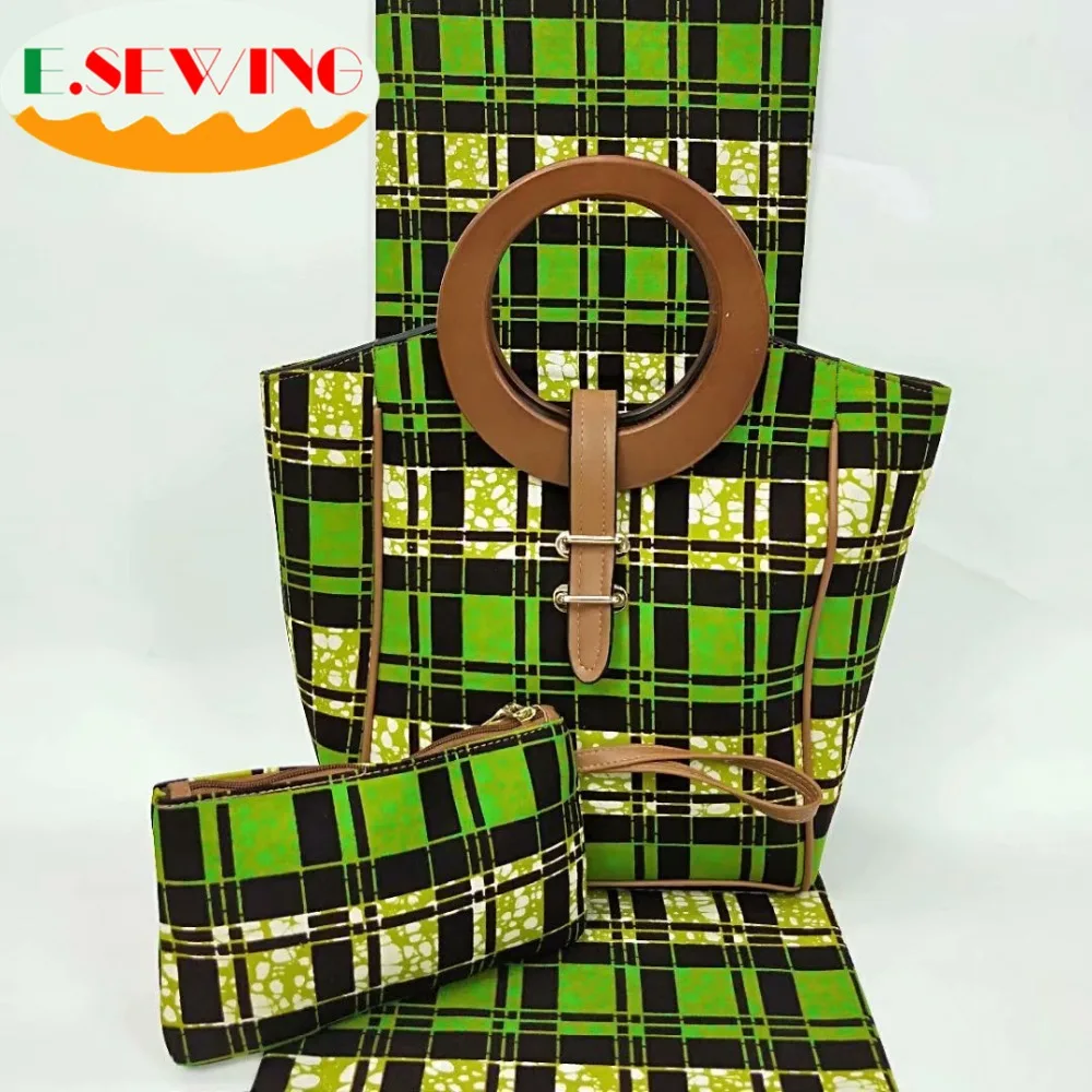 women purses and handbags african wax bag set african wax prints fabric Dutch wax hollandais 6yard/lot
women purses and handbags african wax bag set african wax prints fabric Dutch wax hollandais 6yard/lot