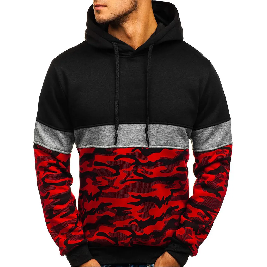 Men Camouflage hoodies sweatshirt Fashion Button Pullover Long Sleeve Hooded Sweatshirt Men Tops streetwear sudadera hombre 2019
Men Camouflage hoodies sweatshirt Fashion Button Pullover Long Sleeve Hooded Sweatshirt Men Tops streetwear sudadera hombre 2019