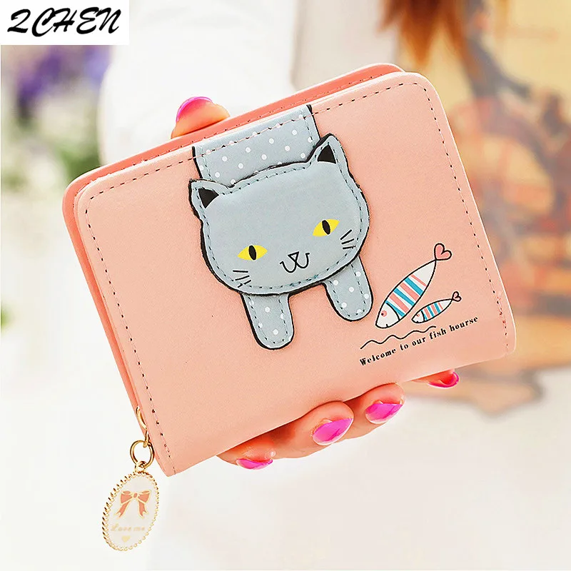 Woman's wallet cat Fashion Women Wallets short Style Multi-functional wallet Purse Fresh leather Female Clutch Card holder 503
Woman's wallet cat Fashion Women Wallets short Style Multi-functional wallet Purse Fresh leather Female Clutch Card holder 503