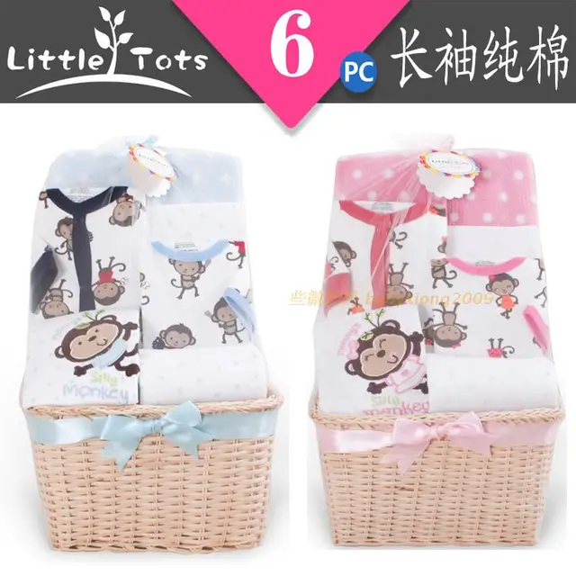 sets  new arrival gift baskets baby clothes newborn gift box