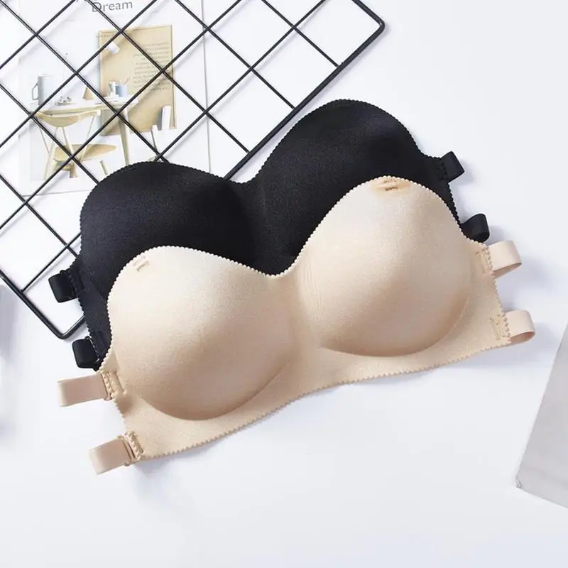 Sexy Invisible Bralette Wire Free Brassiere Underwear With Strap Strapless One-Piece Bras for Women Push Up Lingerie Seamless
Sexy Invisible Bralette Wire Free Brassiere Underwear With Strap Strapless One-Piece Bras for Women Push Up Lingerie Seamless