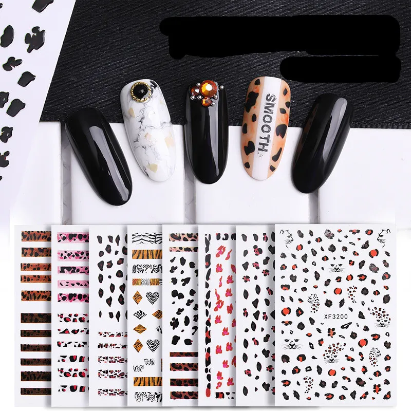 1 Sheet Snakeskin 3D Nail Art Transfer Stickers Leopard Print LatticeNail Designs Japanese Nail Accessoires for Nail Decorations
1 Sheet Snakeskin 3D Nail Art Transfer Stickers Leopard Print LatticeNail Designs Japanese Nail Accessoires for Nail Decorations