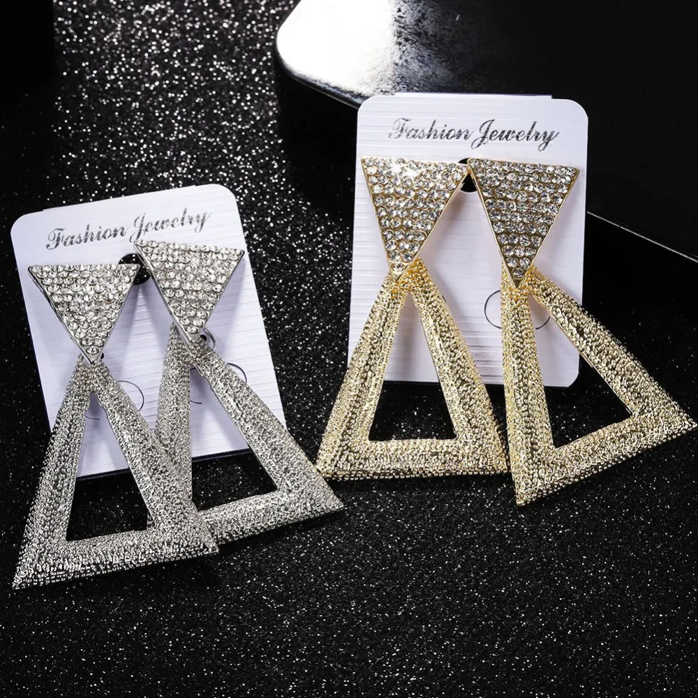 Miwens New Triangle Metal Maxi Crystal Drop Earrings Women Trendy Statement Earring Handmade Factory Wholesale Jewelry Gift A398
Miwens New Triangle Metal Maxi Crystal Drop Earrings Women Trendy Statement Earring Handmade Factory Wholesale Jewelry Gift A398