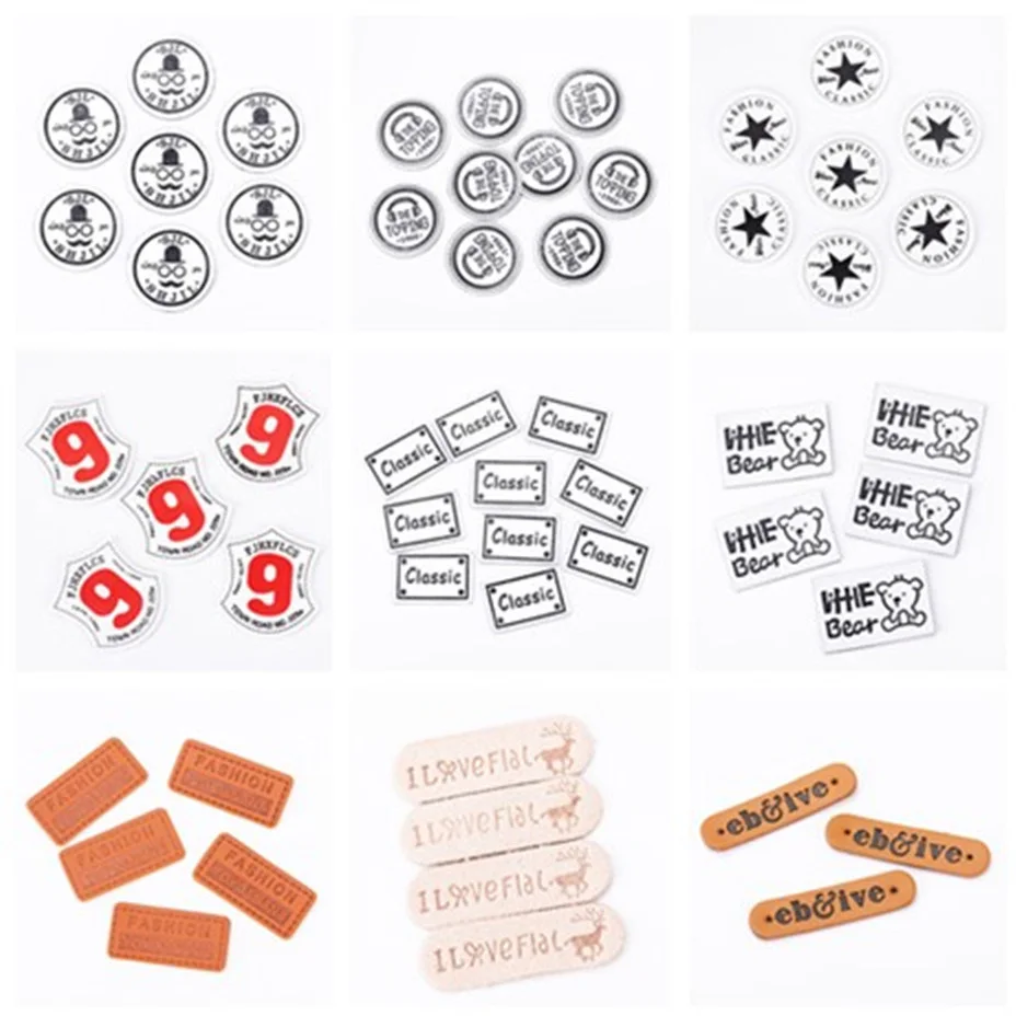 100pcs/pack Handmade Labels for Clothes Garment PU Leather Labels Hand Made Tags Jeans Bags Shoes Sewing Accessories Wholesale
100pcs/pack Handmade Labels for Clothes Garment PU Leather Labels Hand Made Tags Jeans Bags Shoes Sewing Accessories Wholesale
