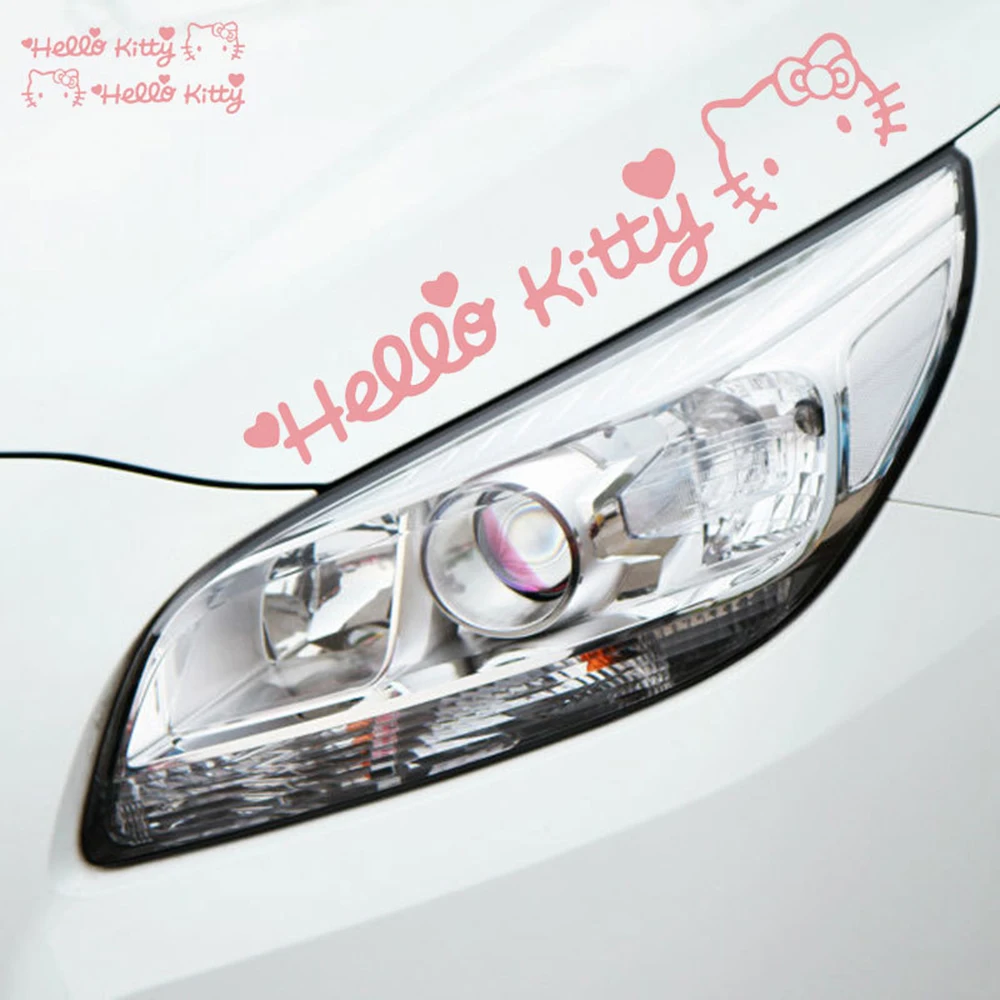 Reflective Cartoon Hello Kitty Car Light Eyebrows Sticker and Decal for Volkswagen Polo Golf Opel Peugeot Toyota Renault Kia Rio
Reflective Cartoon Hello Kitty Car Light Eyebrows Sticker and Decal for Volkswagen Polo Golf Opel Peugeot Toyota Renault Kia Rio