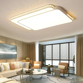 Crystal Chandelier Rectangle For Living Room Bedroom Home AC85-265V Modern Led Chandelier Fixtures lustre plafonnier
Crystal Chandelier Rectangle For Living Room Bedroom Home AC85-265V Modern Led Chandelier Fixtures lustre plafonnier