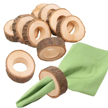 100pcs Stump Napkin Rings Tissue Holder for Bar Counter Restaurant Cafe Decoration Wedding Party Favor
100pcs Stump Napkin Rings Tissue Holder for Bar Counter Restaurant Cafe Decoration Wedding Party Favor