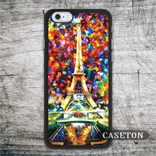 Eiffel Tower Painting Case For iPhone 7 6 6s Plus 5 5s SE 5c and For iPod 5 High Quality Lovely Classic Protective Cover