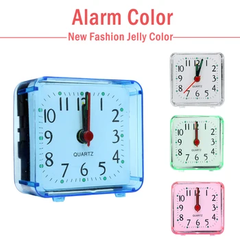 New Fashion Jelly Color Small Alarm Clock Cute Creative Fashion Student Clocks Bedroom Bedside Office Electronic Clock 
New Fashion Jelly Color Small Alarm Clock Cute Creative Fashion Student Clocks Bedroom Bedside Office Electronic Clock