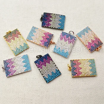 WT-P1071 WKT Wholesale 2017 The Newest Fashion Micro Pave colorful waves Pendant , Simple generous design
WT-P1071 WKT Wholesale 2017 The Newest Fashion Micro Pave colorful waves Pendant , Simple generous design