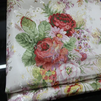 Silk brocade fabric cheongsam dress show dress doll dress kimono Wo cos jacquard fabric
Silk brocade fabric cheongsam dress show dress doll dress kimono Wo cos jacquard fabric