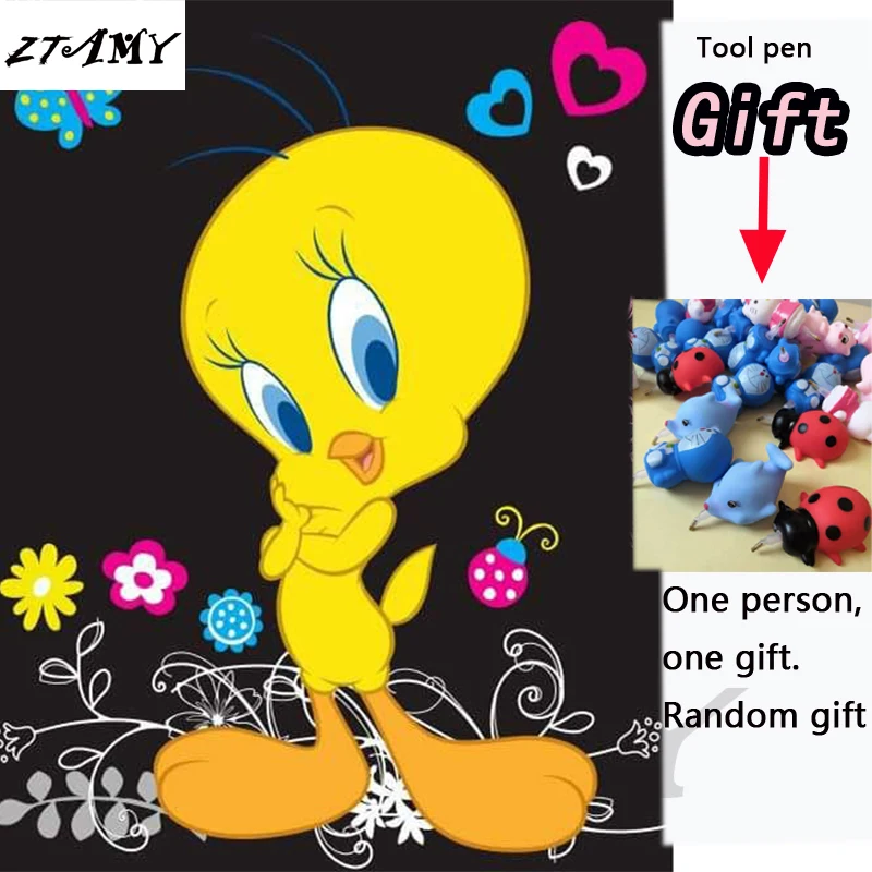 DIY 5D full square/round drill Diamond Painting by Number Kits Cartoon tweety bird Rhinestone Mosaic Embroidery Cross Stitch
DIY 5D full square/round drill Diamond Painting by Number Kits Cartoon tweety bird Rhinestone Mosaic Embroidery Cross Stitch