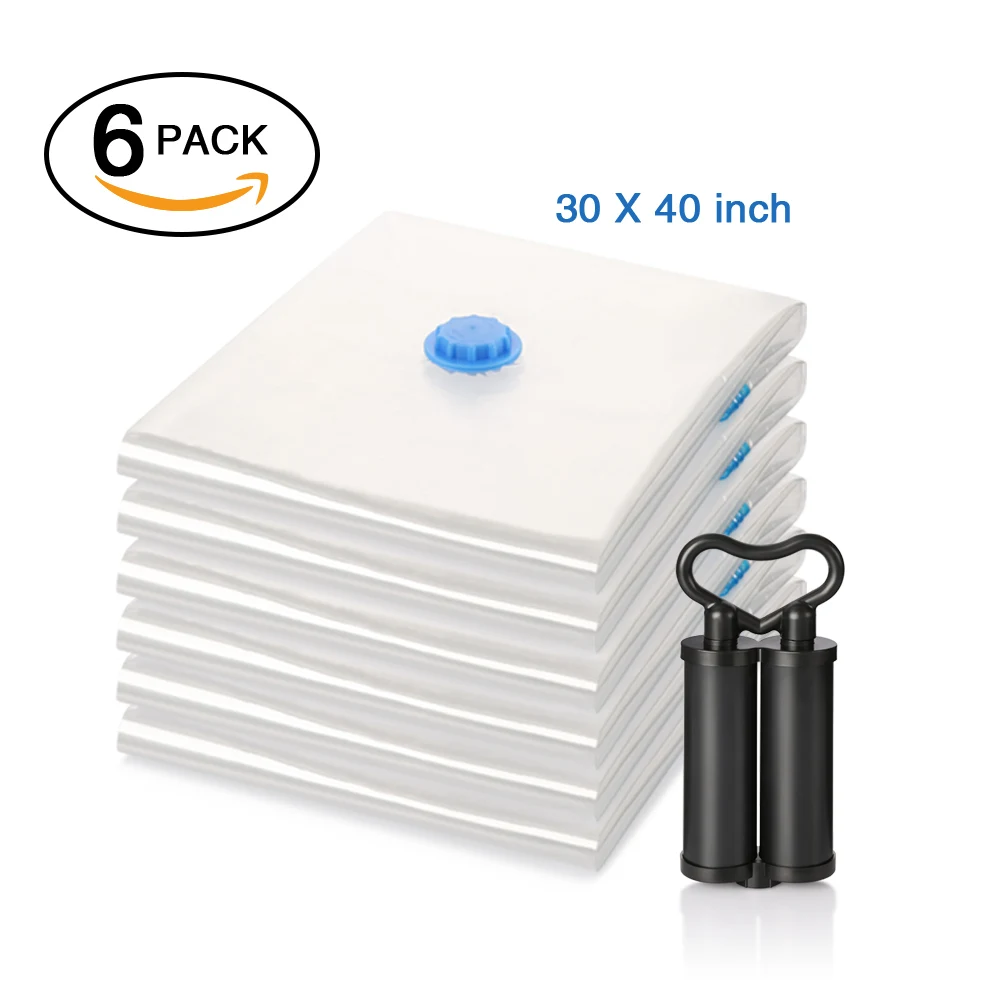 COZZINE 6Pcs Vacuum Bag With Pump Clothe Storage Bag Luggage Travel Bags Space Saver Bag Save Wardrobe Space Airtight
COZZINE 6Pcs Vacuum Bag With Pump Clothe Storage Bag Luggage Travel Bags Space Saver Bag Save Wardrobe Space Airtight